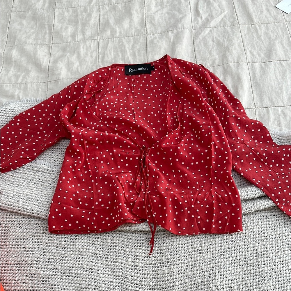 Realisation Red stars Blouse